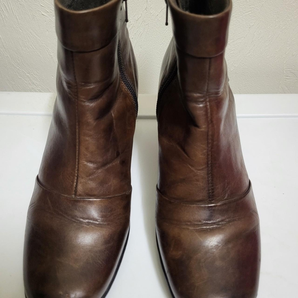 Clarks Brown Ankle Boots